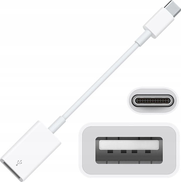 CO2 PRZEJŚCIÓWKA USB-C NA USB OTG USB-A ADAPTER KABEL PENDRIVE DO IPHONE IPAD