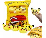 PODUSZKA PUDDING Z MASKOTKAMI DO RZUCANIA PIKACHU