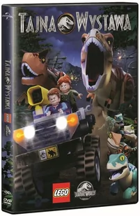 Filmostrada Lego Jurrasic World. Tajna wystawa, część 1 i 2, DVD Jeremy Adams - Filmy animowane DVD - miniaturka - grafika 1