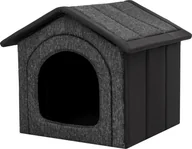 Budy dla psów - Hobbydog R3 BUDA EKOLEN CZARNY EKOLEN + CZARNY OXFORD - miniaturka - grafika 1