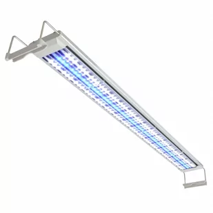 VidaXL Lampa LED do akwarium, IP67, aluminiowa, 120-130 cm - Oświetlenie akwarium - miniaturka - grafika 1
