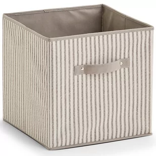 ZELLER Pojemnik materiałowy do przechowywania składane pudełko 31 x 31 x 31 cm - Pudła i pojemniki do przechowywania - miniaturka - grafika 1