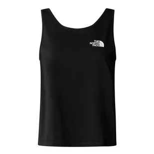 Koszulka The North Face Simple Dome 0A88EUJK31 - czarna - Koszulki sportowe damskie - miniaturka - grafika 1
