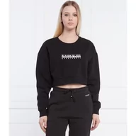 Bluzy damskie - Napapijri Bluza B-BOX | Cropped Fit - miniaturka - grafika 1