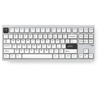 Klawiatury - MCHOSE GX87 Ultra Vintage White Srebrny MC-GX87-A7 - miniaturka - grafika 1