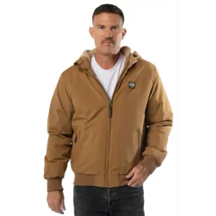 Pit Bull Kurtka Zimowa Elkwood III Honey Yellow - Kurtki i kamizelki sportowe męskie - miniaturka - grafika 1