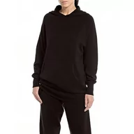 Bluzy damskie - Replay Damska bluza z kapturem, Deep Brownk 601, XS - miniaturka - grafika 1