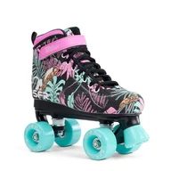 Wrotki - SFR, Wrotki, VISION II QUAD FLORAL, czarny, rozmiar 37 - miniaturka - grafika 1