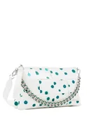 Torebki damskie - Desigual Women's New Splatter DORTMUN Across Body Bag, kolor biały, biały - miniaturka - grafika 1