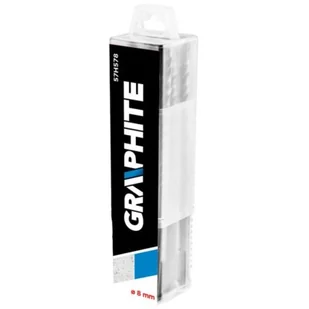 Graphite Zestaw wiertel 57H578 - Wiertła - miniaturka - grafika 1