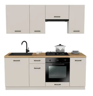 Zestaw kaszmirowych mebli kuchennych - Herisox - Meble kuchenne - miniaturka - grafika 1