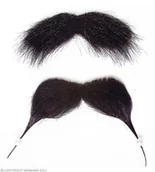 Stroje karnawałowe - BRODA+WĄSY PIRACKIE Z PERŁĄ - miniaturka - grafika 1