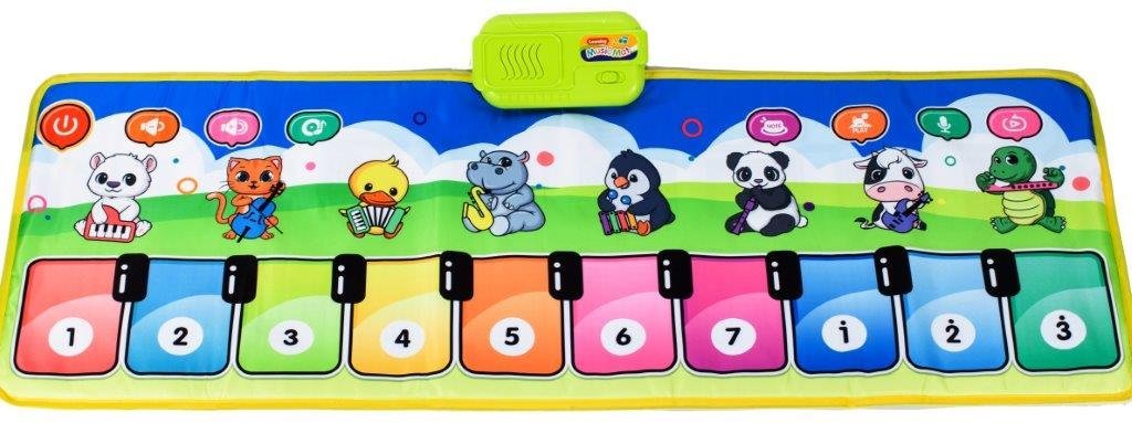 DLA DZIECI MATA MUZYCZNA INTERAKTYWNA PIANINKO