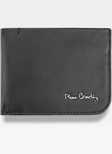 Pierre Cardin, Portfel skórzany męski, Tilak35 8804, czarny, ochrona RFID - Portfele - miniaturka - grafika 1