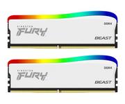 Pamięci RAM - Kingston FURY 16GB (2x8GB) 3600MHz CL17 Beast White RGB - miniaturka - grafika 1