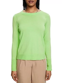 Swetry damskie - ESPRIT Damski sweter 023EE1I325, 320/CITRUS Green, XXS, 320/Citrus Green, XXS - grafika 1