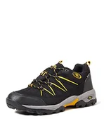 Moda i Uroda OUTLET - Brütting Mount Hunter Low Męskie Półbuty trekkingowe i turystyczne, czarny/czarny/żółty, 37 EU - miniaturka - grafika 1