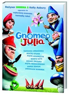 FILMOSTRADA Gnomeo i Julia - Kino familijne DVD - miniaturka - grafika 1