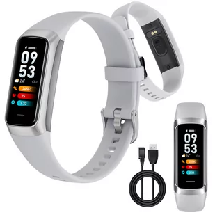 Artnico C60 Srebrny - Smartband - miniaturka - grafika 1