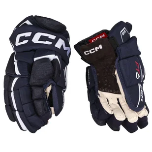 Rękawice hokejowe CCM JetSpeed FT6 Navy/White Senior 15 cali - Hokej - miniaturka - grafika 1