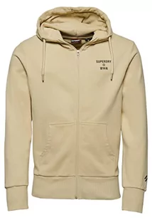 Superdry Code Core Sport Zip Hood Bluza męska, Beżowy pelikan, 3XL - Bluzy męskie - miniaturka - grafika 1