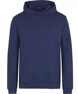 Bluzy męskie - FILA Męska bluza z kapturem BELTINCI Hoody, niebieska (Medieval Blue), L - miniaturka - grafika 1