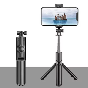Strado Kijek selfie stick statyw z pilotem Bluetooth - S03 DNSELFIES03 - Selfie stick - miniaturka - grafika 1