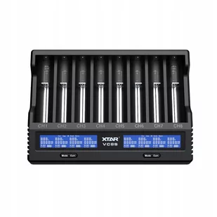 Ładowarka Xtar VC8S 8 16340, 17670, 18350, 18500, - Ładowarki i akumulatory - miniaturka - grafika 1