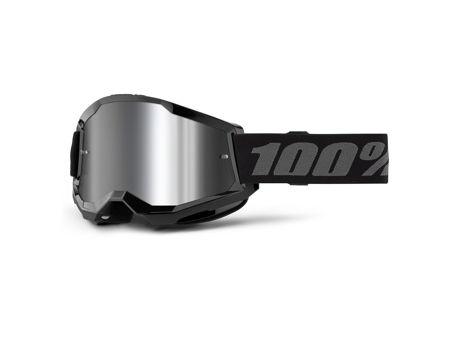 okulary przeciwsłoneczne rowerowe 100% SPEEDLAB - STRATA 2 - Niebieski/Biały