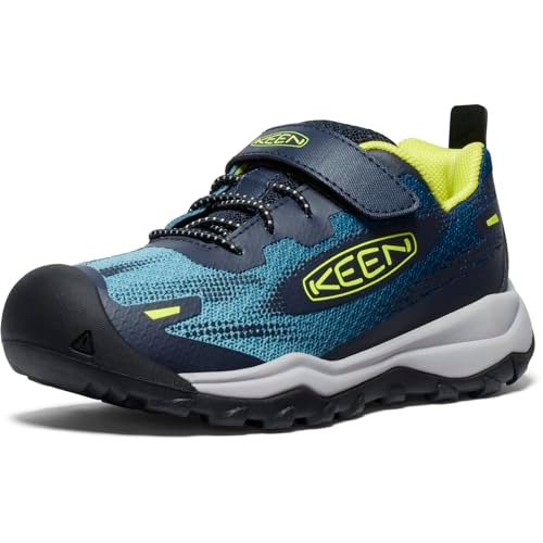 KEEN Dziecięce trampki Wanduro Speed Unisex, Legion Niebieski Wiesiołek, 10 UK Child
