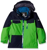 Kurtki i płaszcze dla dziewczynek - Kamik Unisex Wyn "3-w-1" dziecięca kurtka polarowa zielony zielony/c.green 98 - miniaturka - grafika 1