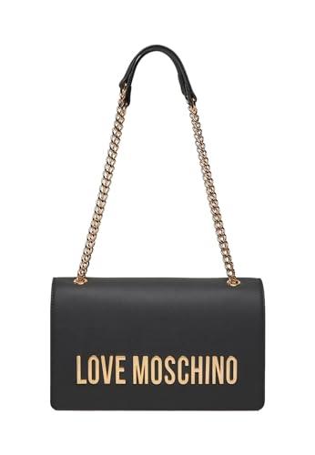Love Moschino JC4192PP1LKD0000, Torba Na Ramię Kobieta, Czarny, Unikalne, Czarny, Taglia unica