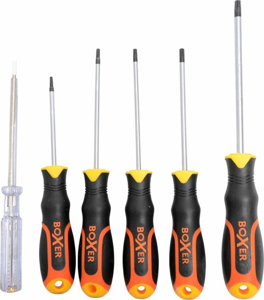 BOXER Skruetrækkersæt TORX 6 dele
