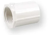 Łączniki, trójniki, kształtki - Nibco Złączka z gwintem nakrętna KW/GW PVC-U 1/2" - miniaturka - grafika 1
