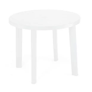 Fun Star tworzywo sztuczne stołu 90 cm Biały 506010 8009271906006 - Stoły ogrodowe - miniaturka - grafika 1