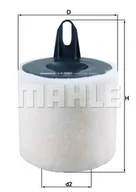 Filtry powietrza - Filtr powietrza Mahle LX 1651 - miniaturka - grafika 1