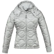 Kurtki damskie - Dolomite Damska kurtka Chaqueta WS CORVARA Retro Light Baby Jacket, Pearl Grey, S, Pearl Grey - miniaturka - grafika 1