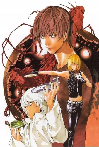 Plakat Anime Death Note DN_116 A1+ Custom Manga