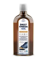 Witaminy i minerały - Osavi Daily Omega 3, omega 3 1600 mg + witamina D3, aromat cytrynowy, 250 ml - miniaturka - grafika 1