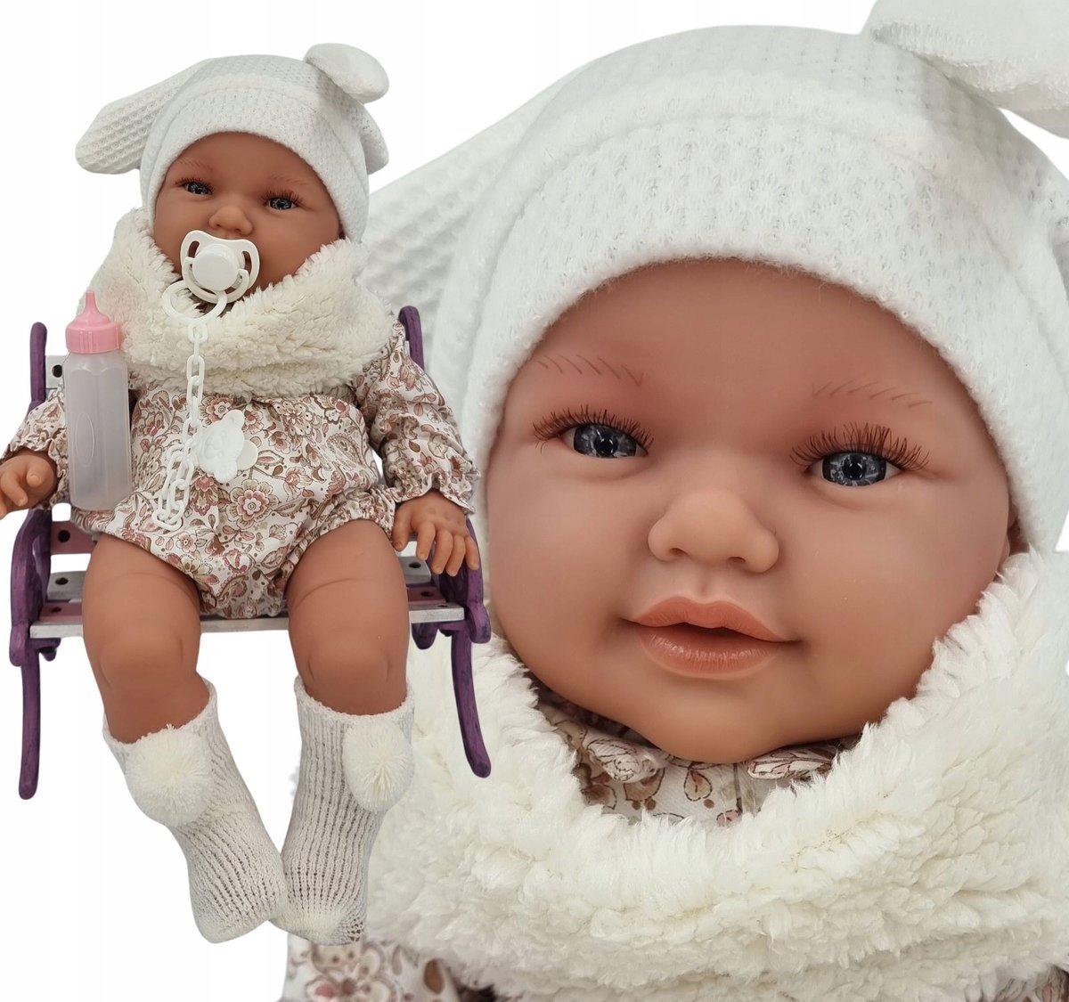 HISZPAŃSKA LALKA MANOLO MIĘKKA 47 cm 508