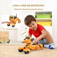 Figurki dla dzieci - Piesek Robot Zdalnie Sterowany - Mówi, Tańczy, Reaguje na Dotyk i Głos - miniaturka - grafika 1