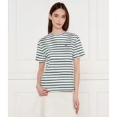 Koszulki i topy damskie - Lacoste T-shirt | Regular Fit - miniaturka - grafika 1