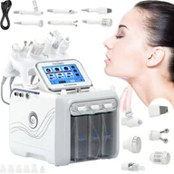 Kombajny kosmetyczne - Hydradermabrazja oczyszczanie wodorowe infuzja tlenowa hydrogen 6w1 - miniaturka - grafika 1