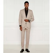 Garnitury - BOSS BLACK Wełniany garnitur BECKHAM x Boss | Regular Fit | z dodatkiem jedwabiu - miniaturka - grafika 1