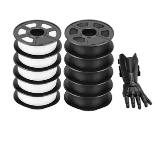 filament do drukarek 3D, szpula 10 kg, przyjazny dla środowiska PLA, jasnozielony - Filamenty i akcesoria do drukarek 3D - miniaturka - grafika 1