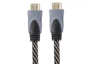 Pozostali Kabel Libox HDMI-HDMI 10m 1.4v w oplocie nylonowym - Kable komputerowe i do monitorów - miniaturka - grafika 1