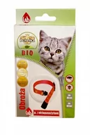 Artykuły przeciw pasożytom - Laboratorium Organiczne Pchełka Obroża BIO dla kota 30cm obroża przeciw pchłom i kleszczom - miniaturka - grafika 1