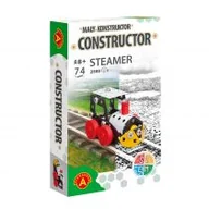Zabawki konstrukcyjne - Mały Konstruktor. Steamer Alexander - miniaturka - grafika 1