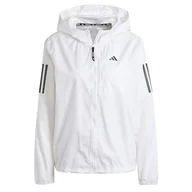 Kurtki damskie - adidas Kurtka damska Own The Run, biały, XL - miniaturka - grafika 1