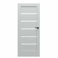 Drzwi wewnętrzne - Drzwi wewnętrzne pokojowe Verte H5 90 prawe szare Porta - miniaturka - grafika 1